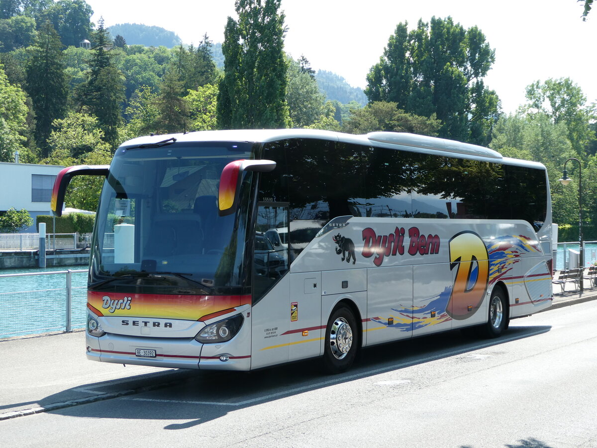 (251'493) - Dysli, Bern - Nr. 28/BE 30'392 - Setra am 14. Juni 2023 bei der Schifflndte Thun