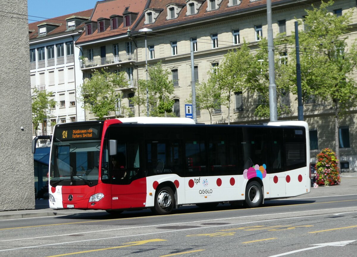 (251'518) - TPF Fribourg - Nr. 6004/FR 300'357 - Mercedes am 15. Juni 2023 in Fribourg, Rue Pierre-Kaelin