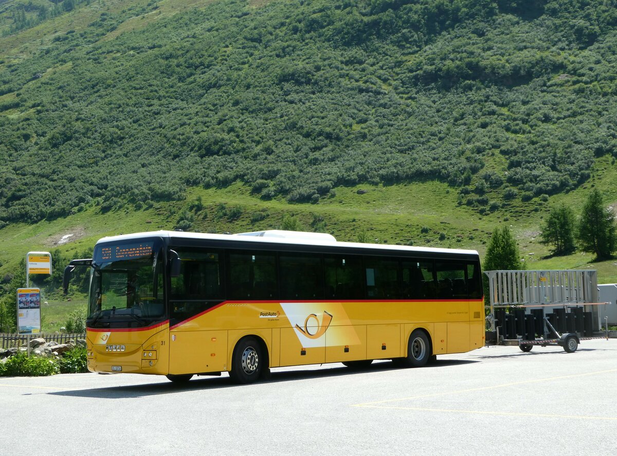 (252'098) - Jaggi, Kippel - Nr. 31/VS 10'714/PID 11'847 - Iveco am 26. Juni 2023 auf der Fafleralp