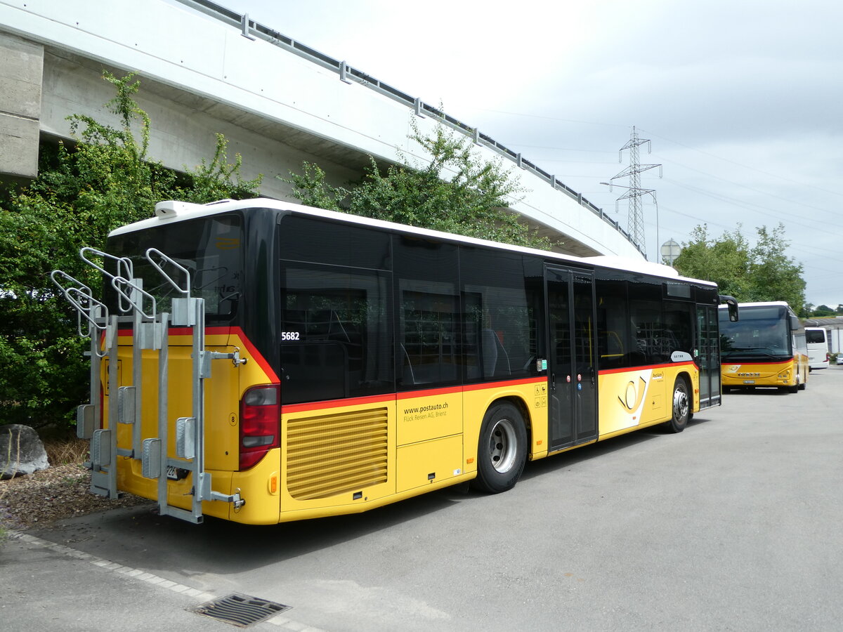 (252'223) - Flck, Brienz - Nr. 8/BE 643'926/PID 5682 - Setra am 1. Juli 2023 in Kerzers, Interbus