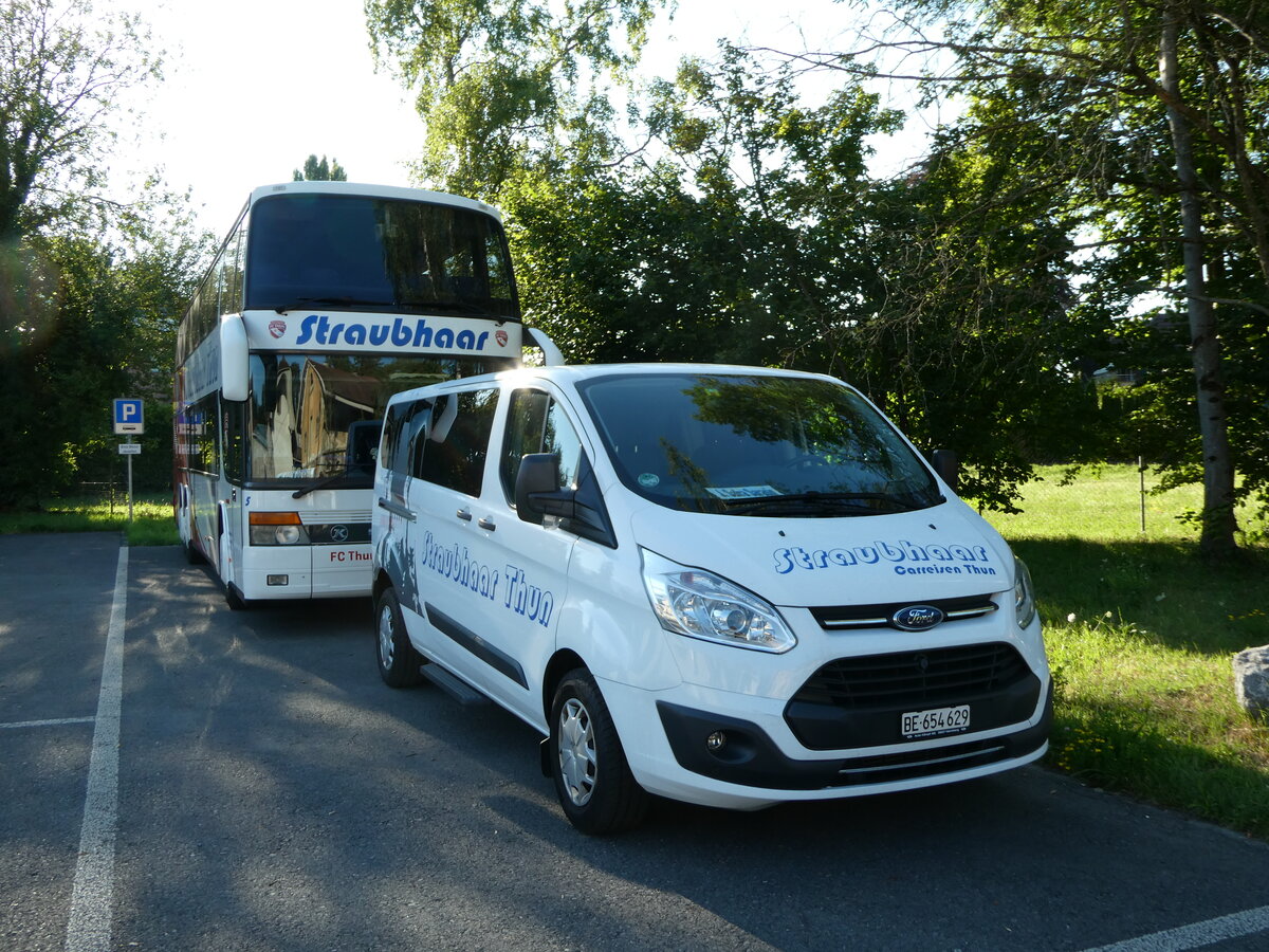 (252'673) - Straubhaar, Thun - BE 654'629 - Ford am 14. Juli 2023 in Scherzligen/Schadau