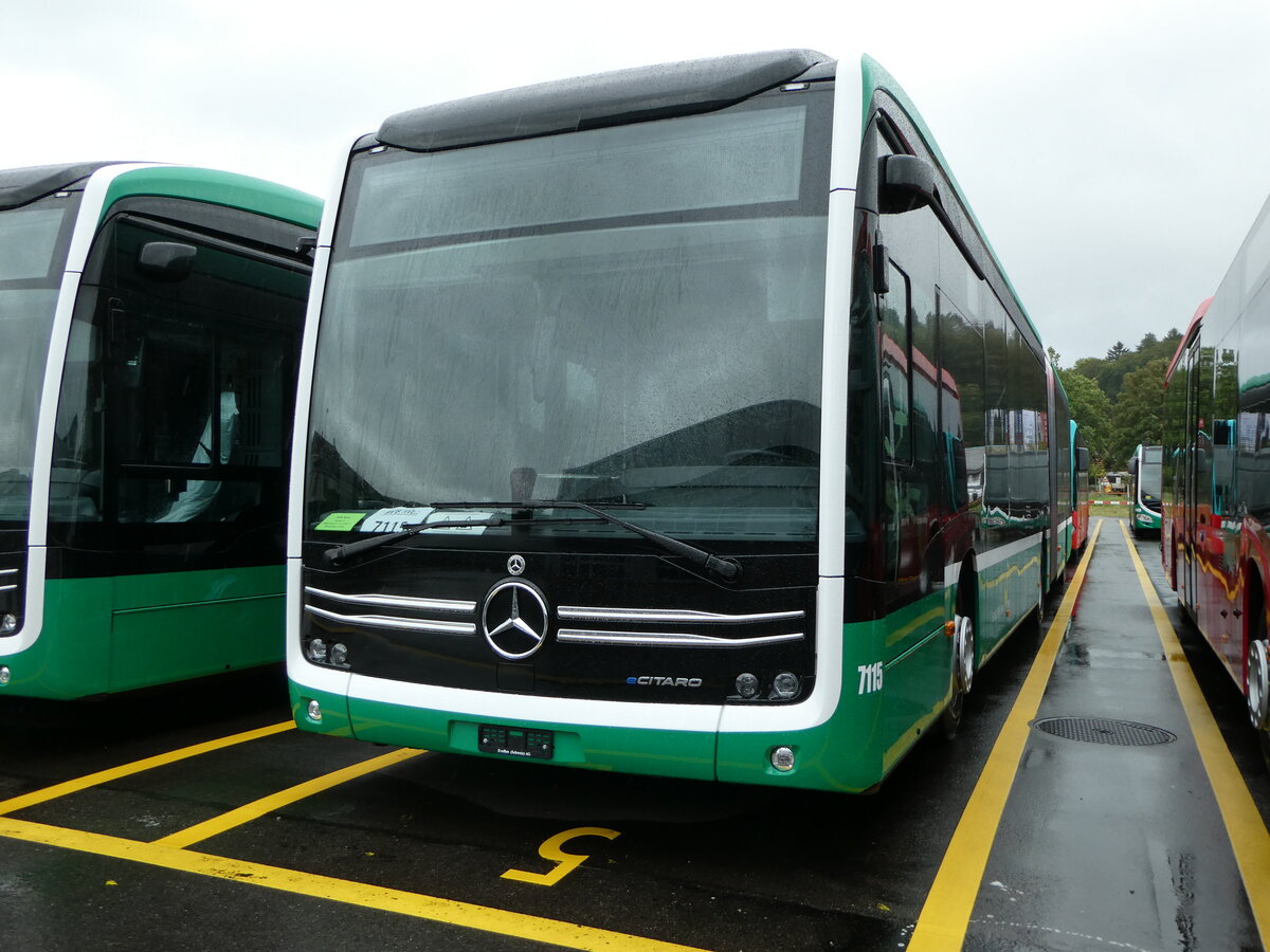 (253'479) - BVB Basel - Nr. 7115 - Mercedes am 6. August 2023 in Winterthur, EvoBus