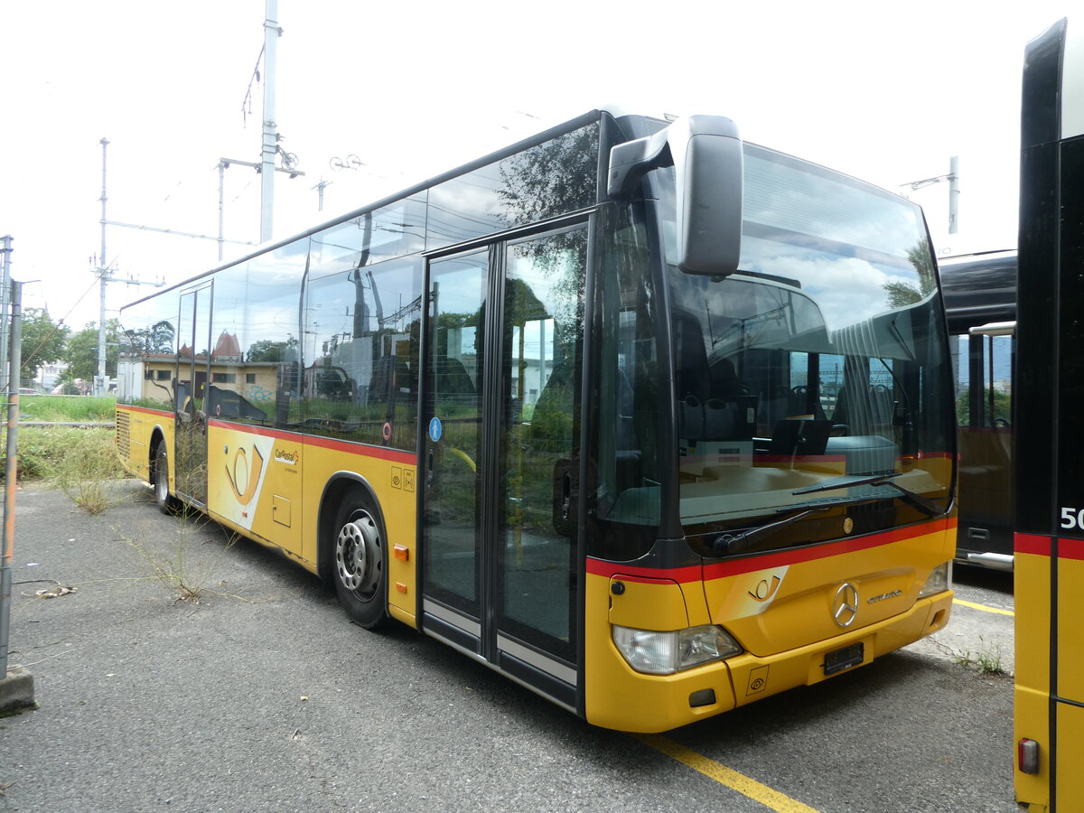 (253'728) - CarPostal Ouest - PID 4752 - Mercedes am 12. August 2023 in Yverdon, Garage