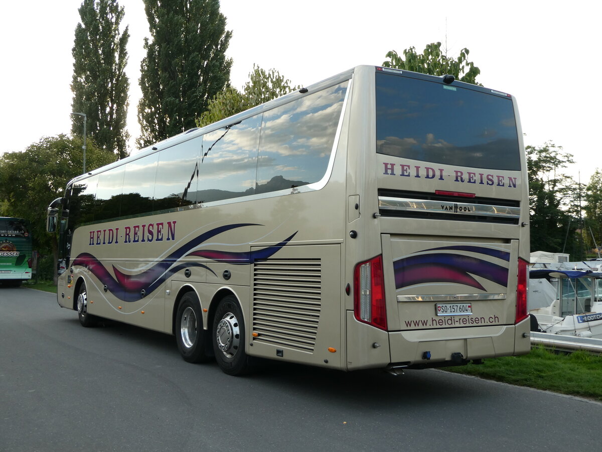 (253'761) - Heidi, Liesberg - BL 157'604 - Van Hool am 12. August 2023 in Thun, Strandbad