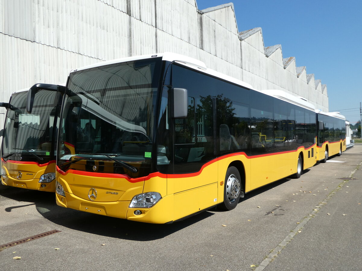 (254'096) - CarPostal Ouest - (617'852) - Mercedes am 21. August 2023 in Winterthur, EvoBus