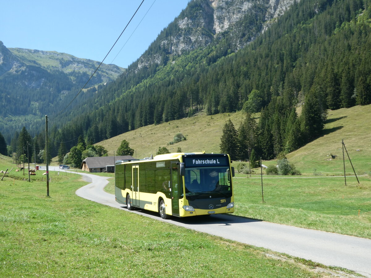 (254'142) - STI Thun - Nr. 501/BE 408'501 - Mercedes am 22. August 2023 auf der Grimmialp