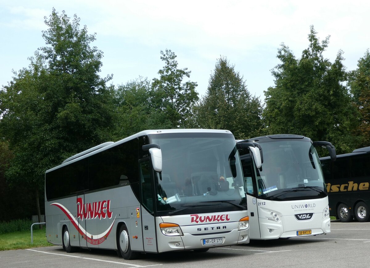 (254'296) - Runkel, Hardert - NR-ER 177 - Setra am 29. August 2023 in Speyer, Festplatz