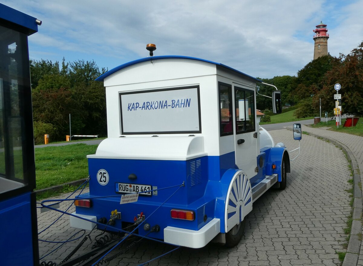 (254'520) - Kap-Arkona-Bahn, Putgarten - RG-AB 561 - am 1. September 2023 am Kap Arkona