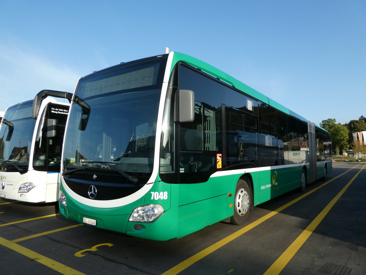 (255'994) - BVB Basel - Nr. 7048/BS 99'348 - Mercedes am 7. Oktober 2023 in Winterthur, Daimler Buses