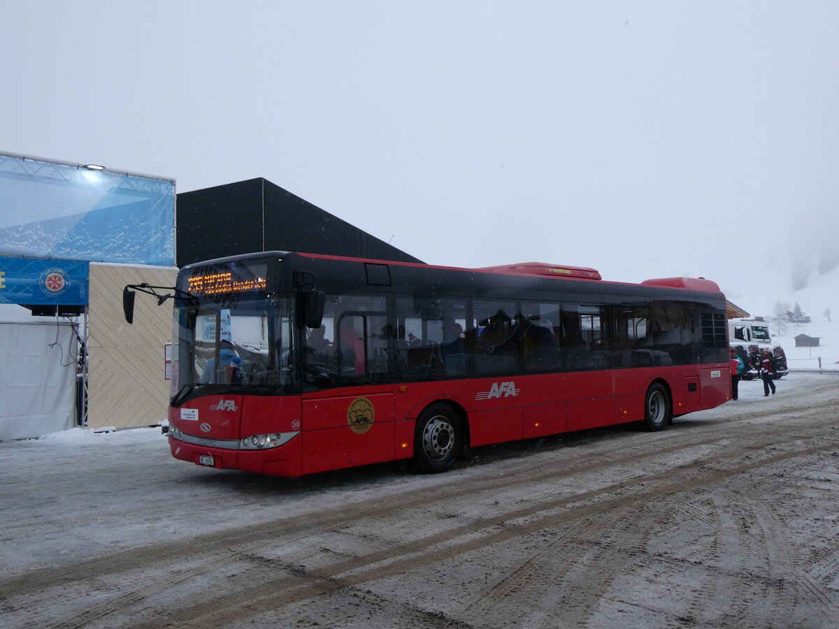 (258'252) - AFA Adelboden - Nr. 30/BE 26'703 - Solaris am 6. Januar 2024 in Adelboden, Weltcup