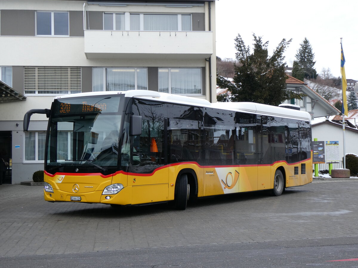 (258'842) - Engeloch, Riggisberg - Nr. 7/BE 644'126/PID 11'662 - Mercedes am 22. Januar 2024 in Riggisberg, Post