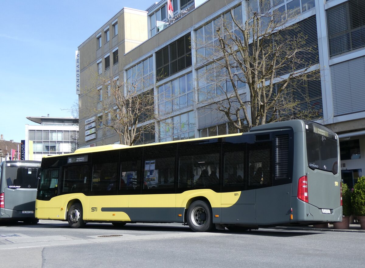 (260'995) - STI Thun - Nr. 500/BE 403'500 - Mercedes am 5. April 2024 beim Bahnhof Thun