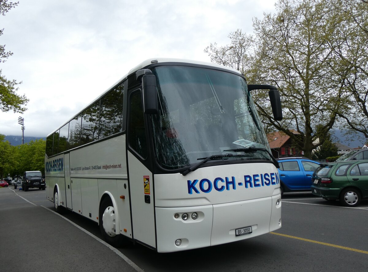 (261'811) - Koch, Basel - BS 3050 - Bova (ex Vgtli, Seewen) am 28. April 2024 in Thun, Lachen