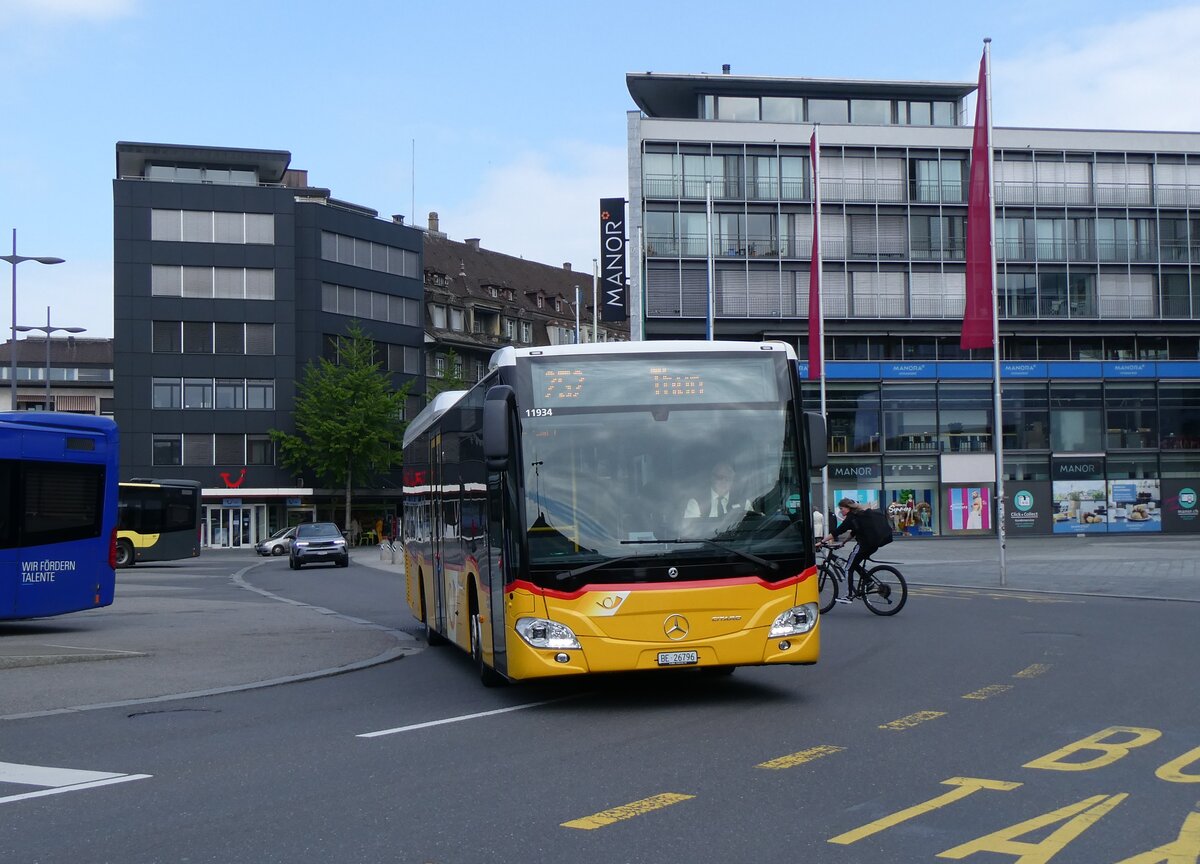 (262'223) - ASK Schangnau - Nr. 3/BE 26'796/PID 11'934 - Mercedes am 9. Mai 2024 beim Bahnhof Thun