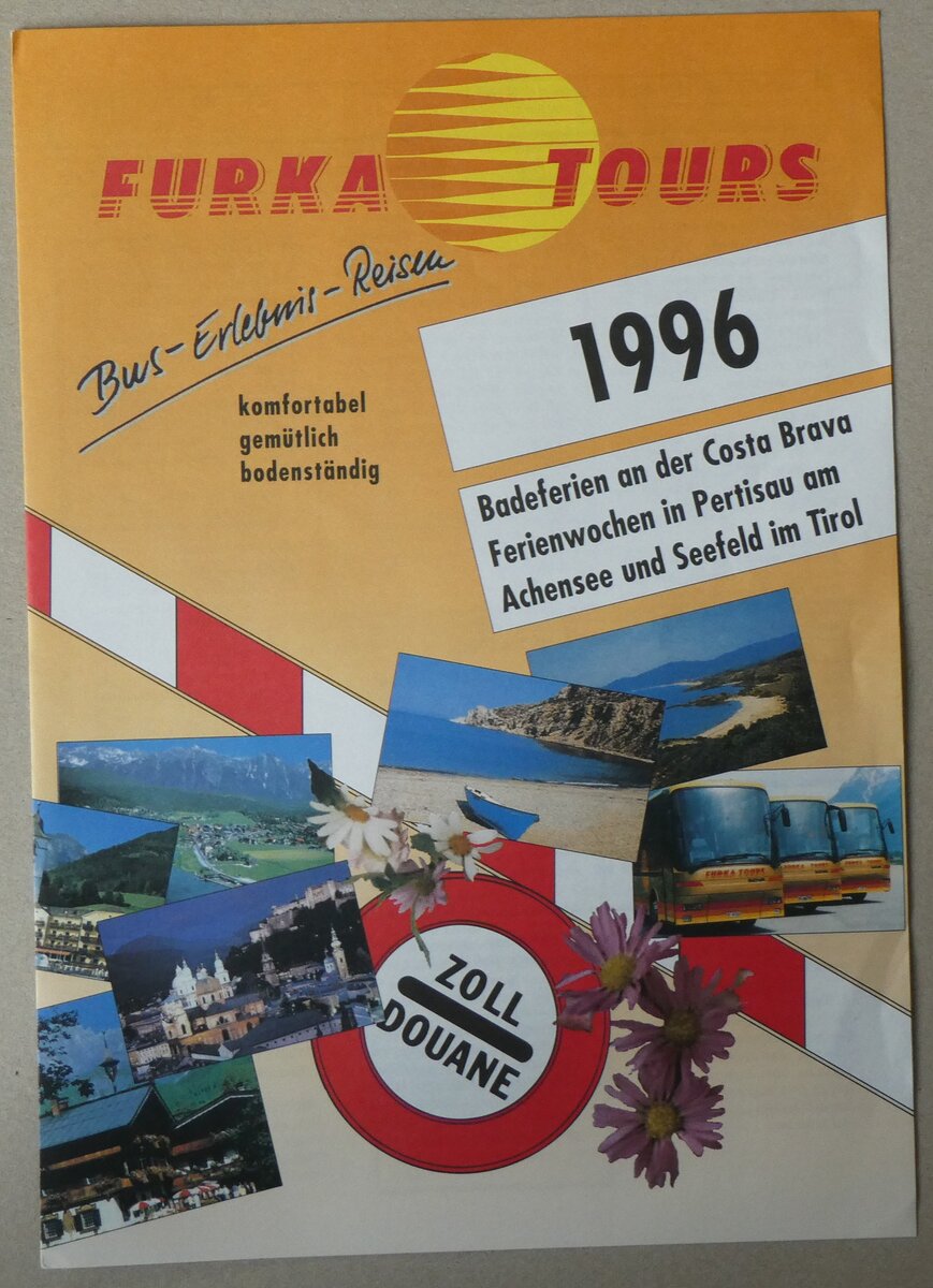 (262'734) - Furka Tours-Bus-Erlebnis-Reisen 1996 am 19. Mai 2024 in Thun (Vorderseite) 