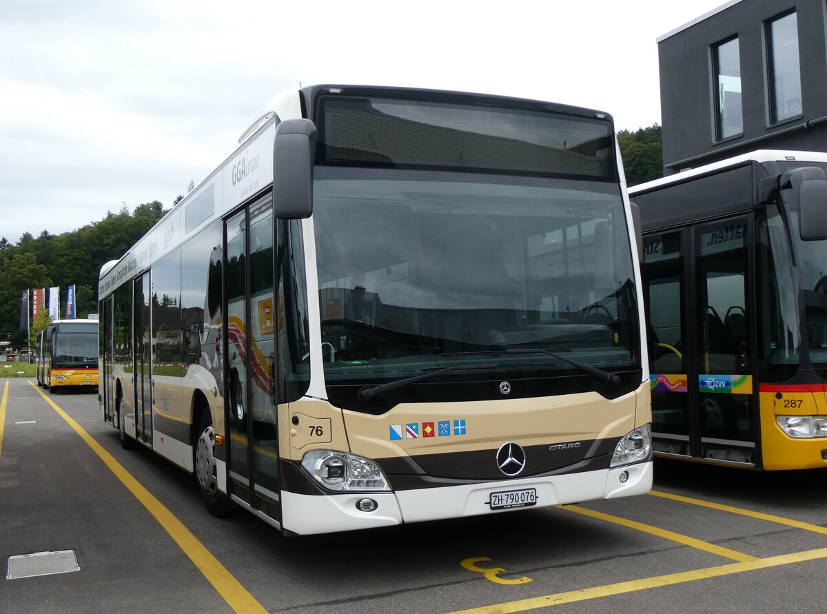 (264'832) - AZZK Zollikon - Nr. 76/ZH 790'076 - Mercedes am 17. Juli 2024 in Winterthur, Daimler Buses