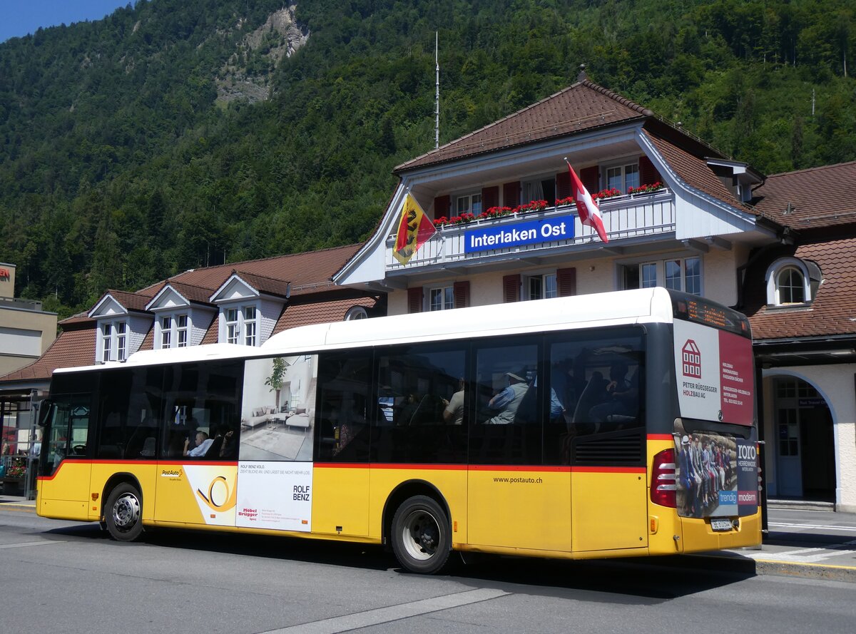 (264'891) - PostAuto Bern - BE 610'544/PID 5417 - Mercedes (ex BE 538'988; ex BE 637'781) am 19. Juli 2024 beim Bahnhof Interlaken Ost