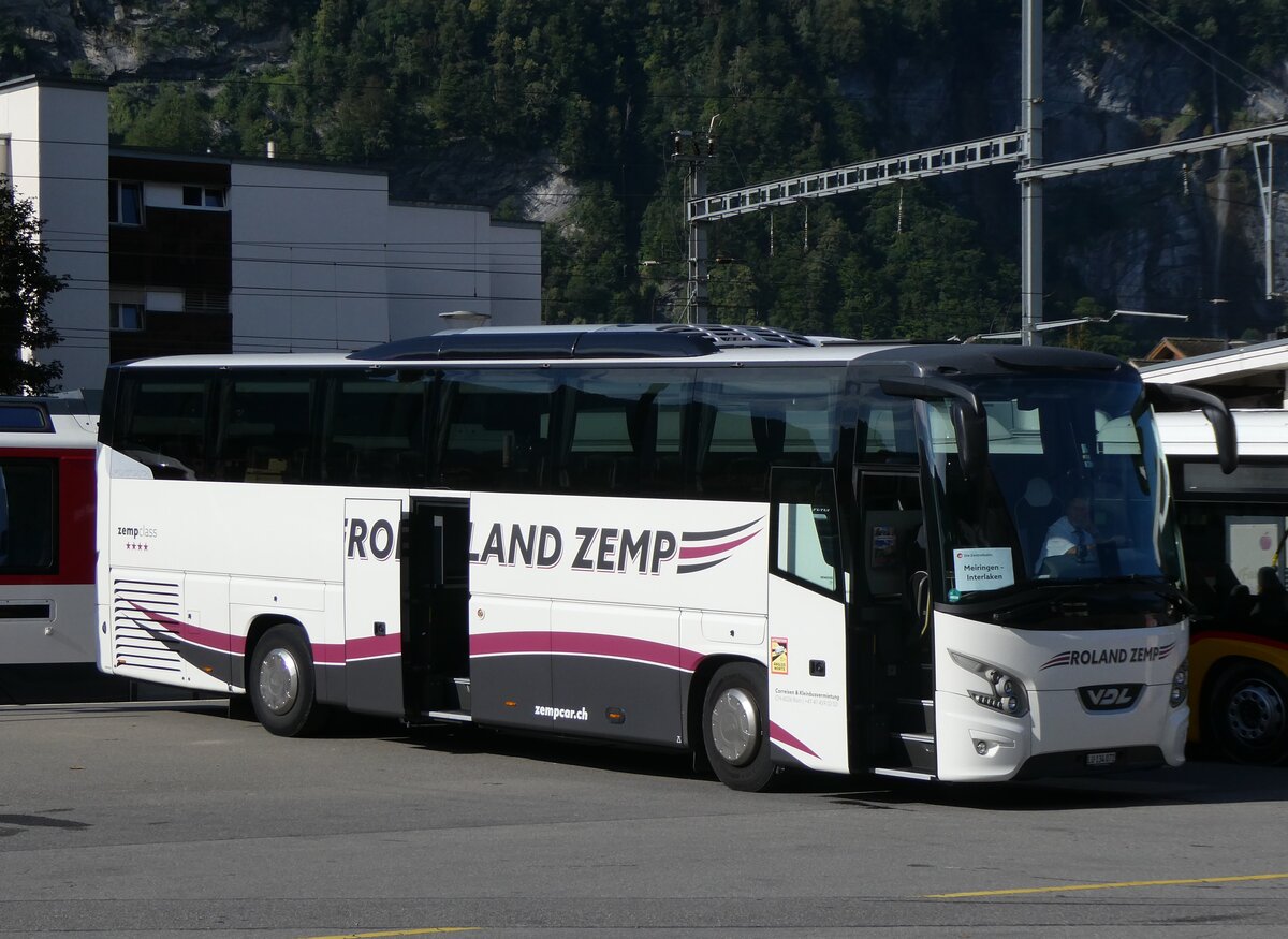 (265'570) - Zemp, Rain - Nr. 5/LU 134'072 - VDL am 13. August 2024 beim Bahnhof Meiringen