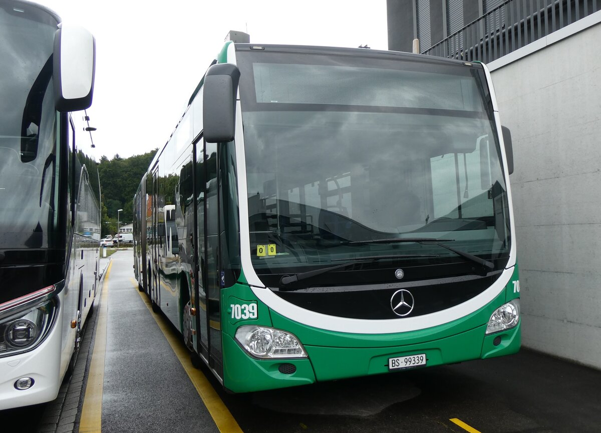 (265'780) - BVB Basel - Nr. 7039/BS 99'339 - Mercedes am 17. August 2024 in Winterthur, Daimler Buses