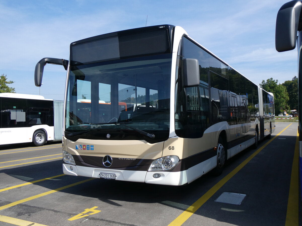 (266'496) - AZZK Zollikon - Nr. 68/ZH 221'368 - Mercedes am 31. August 2024 in Winterthur, Daimler Buses