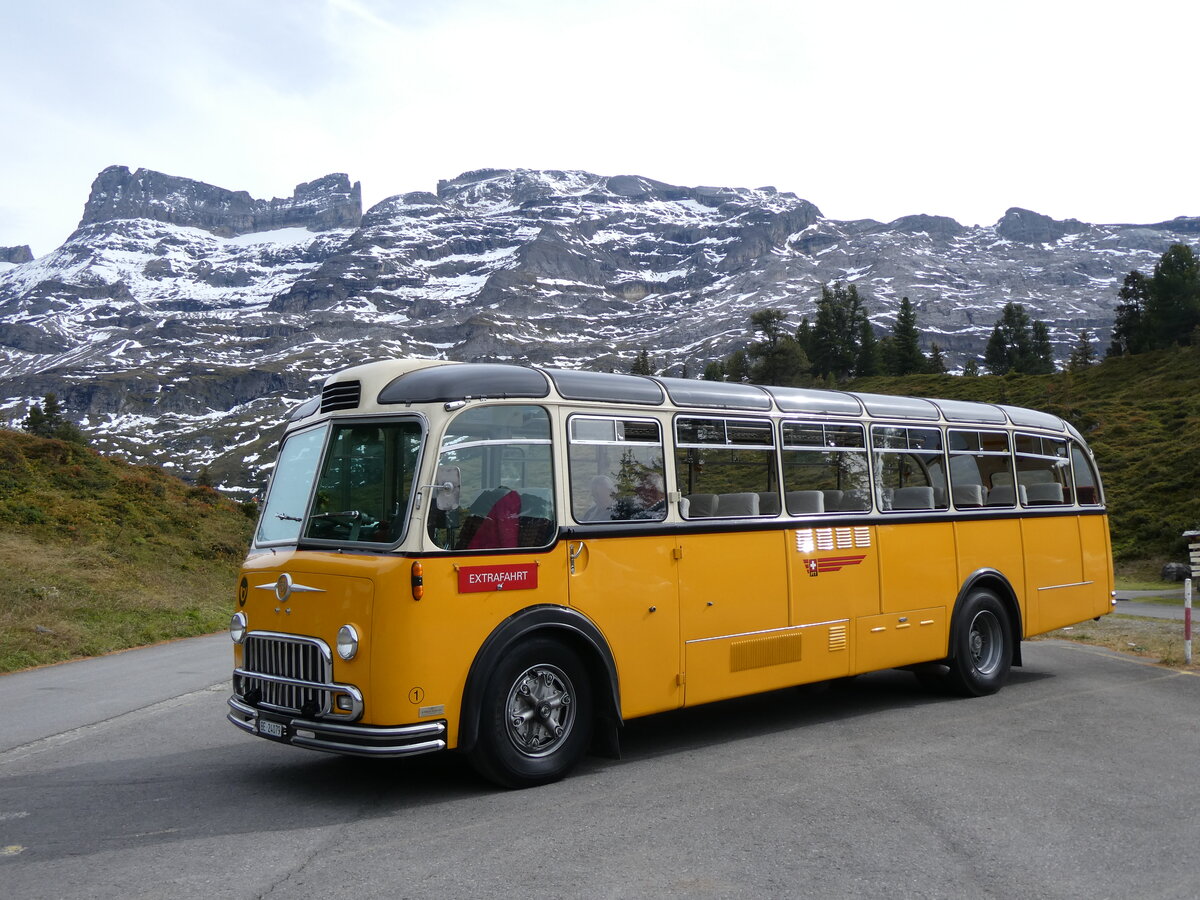 (267'474) - Gast, Reutigen - Nr. 1/BE 24'079 - FBW/FHS (ex Lambach, Gommiswald; ex Hotz, Rickenbach bei Wil/TG; ex P 24'079; ex P 21'579) am 22. September 2024 auf der Engstlenalp