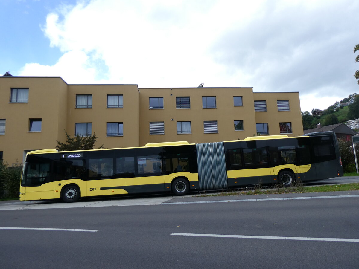 (267'550) - STI Thun - Nr. 720/BE 904'720 - Mercedes am 27. September 2024 in Steffisburg, Flhli