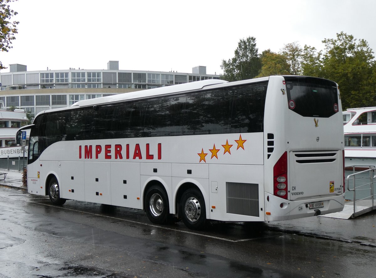 (267'588) - Imperiali, Oberwil b.B. - Nr. 4/BE 69'309 - Volvo am 28. September 2024 bei der Schifflndte Thun