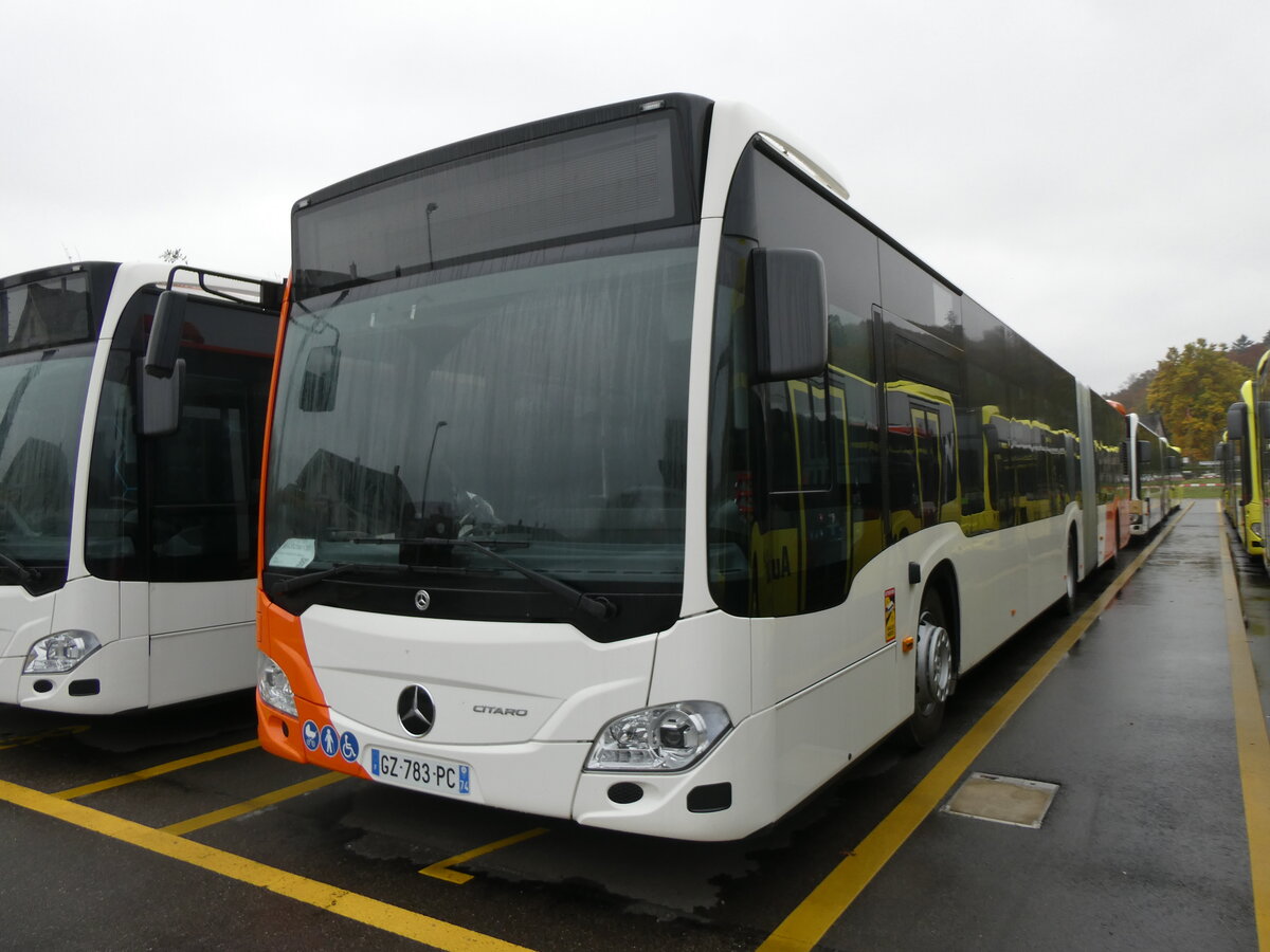 (268'301) - Aus Frankreich: Gem'Bus, St-Julien-en-Genevois - GZ 783 PC - Mercedes am 20. Oktober 2024 in Winterthur, Daimler Buses