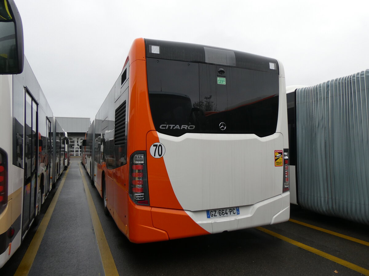 (268'310) - Aus Frankreich- Gem'Bus, St-Julien-en-Genevois - GZ 664 PC - Mercedes am 20. Oktober 2024 in Winterthur, Daimler Buses