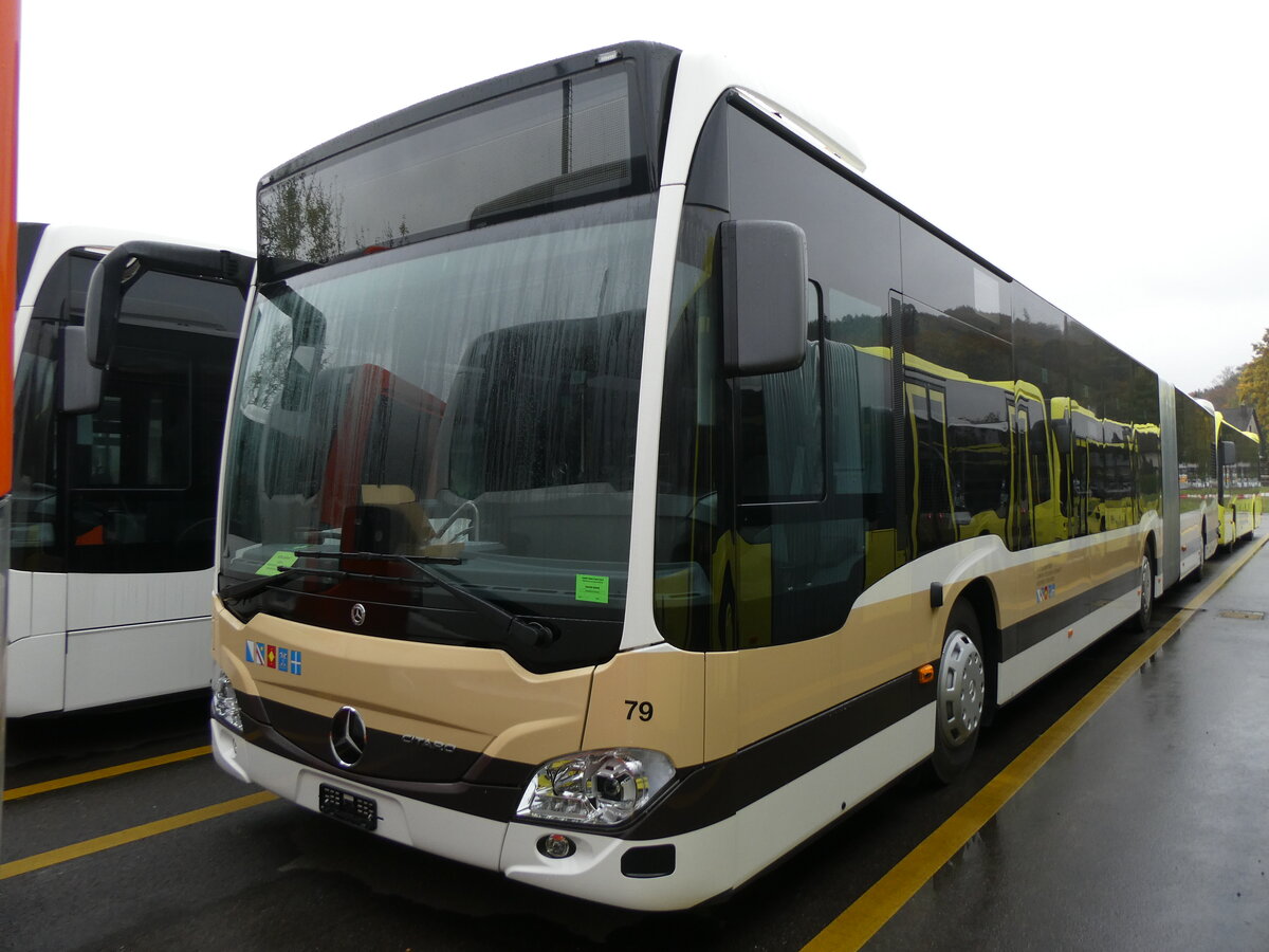 (268'314) - AZZK Zollikon - Nr. 79 - Mercedes am 20. Oktober 2024 in Winterthur, Daimler Buses