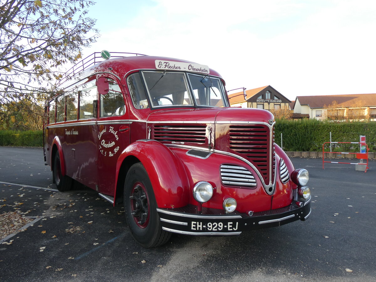 (268'442) - Flecher, Ohnenheim - EH 929 EJ - Lancia/Orlandi am 25. Oktober 2024 in Kintzheim, Cigoland