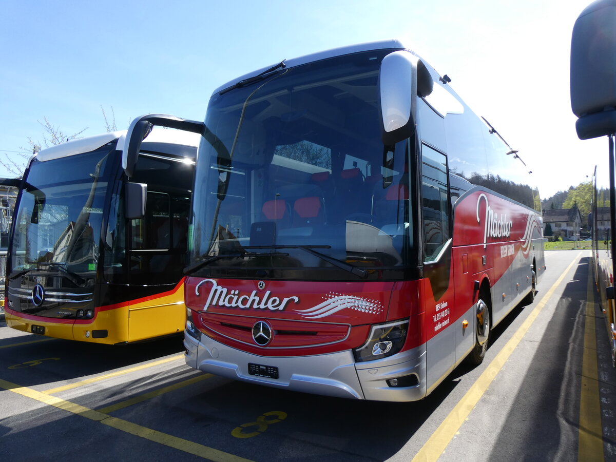 (273'874) - Mchler, Siebnen - (405'584) - Mercedes am 12. April 2025 in Winterthur, Daimler Buses