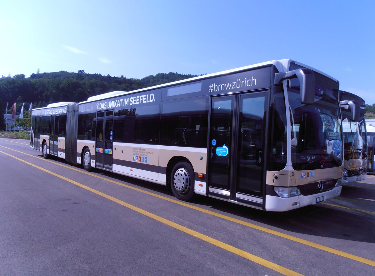 (277'569) - AZZK Zollikon - Nr. 58/ZH 513'558 - Mercedes am 5. Juli 2025 in Winterthur, Daimler Buses