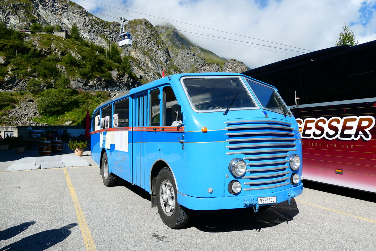 (279'289) - Theytaz, Sion - VS 1300 - Saurer/Mudry am 23. August 2025 in Dixence, Le Chargeur