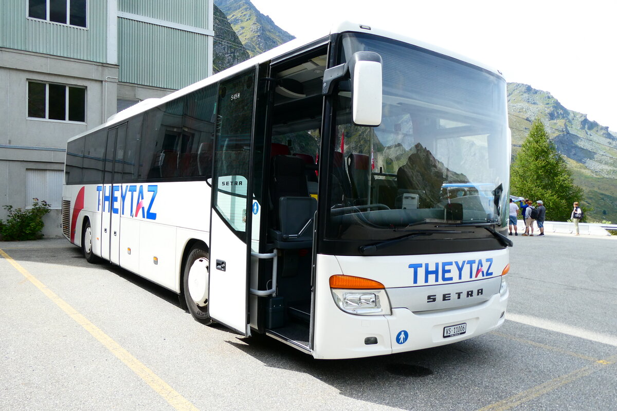 (279'314) - Theytaz, Sion - VS 11'006 - Setra am 23. August 2025 in Dixence, Le Chargeur