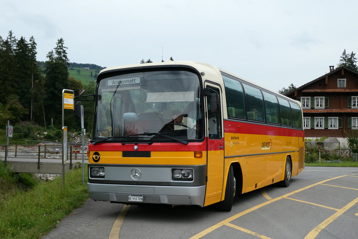 (280'053) - Buzzi, Bern - BE 910'789 - Mercedes (ex Mattli, Wassen/PID 2295) am 8. September 2025 in Ennetmoos, St. Jakob
