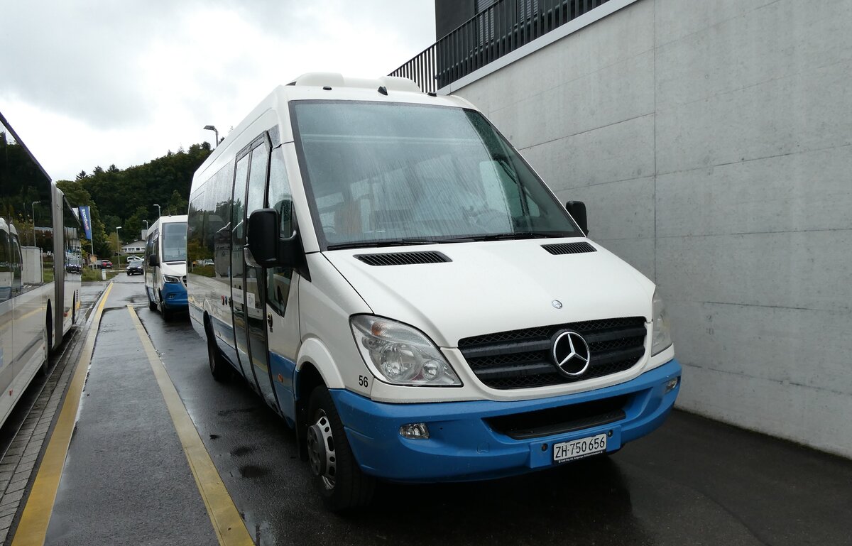 (280'754) - AZZK Zollikon - Nr. 56/ZH 750'656 - Mercedes am 27. September 2025 in Winterthur, Daimler Buses