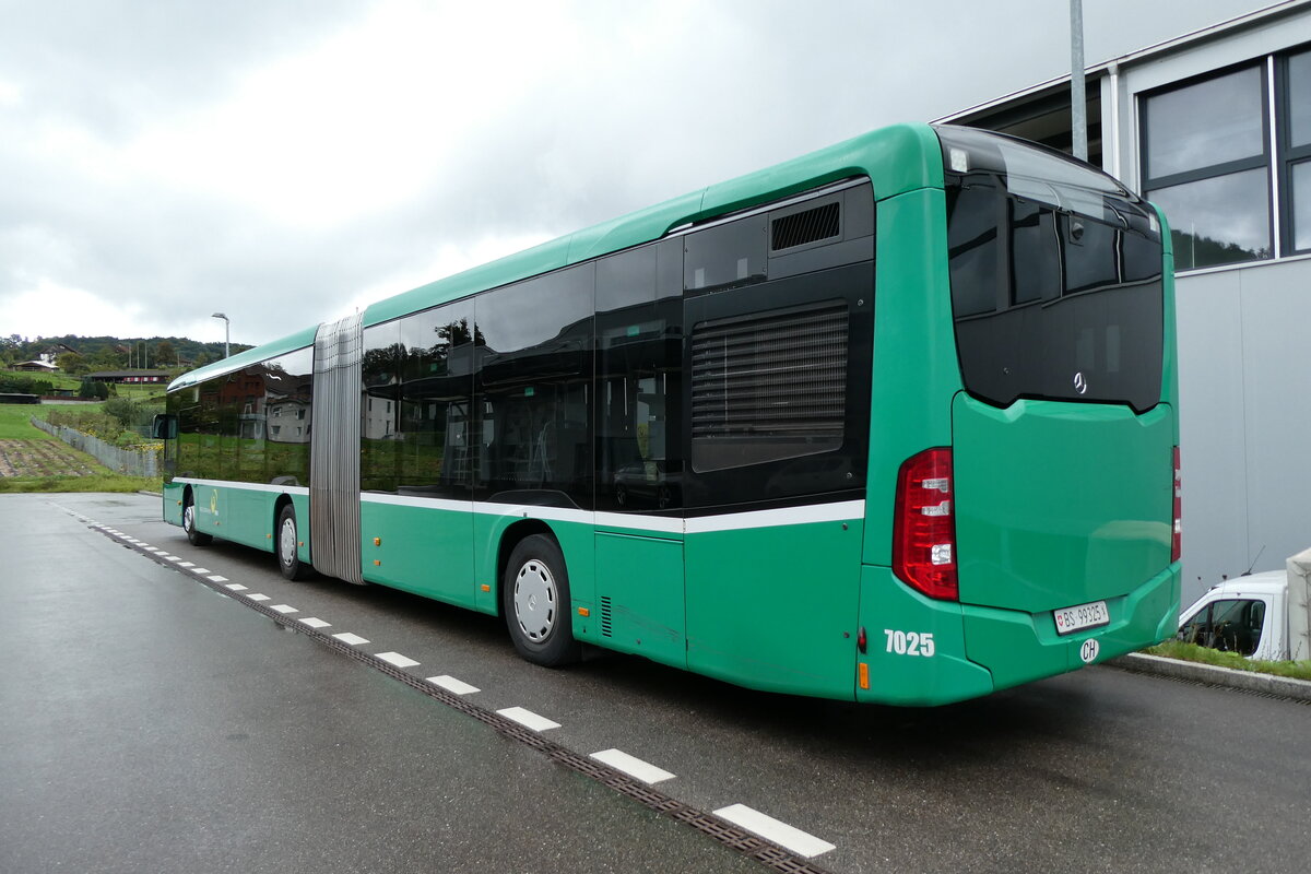 (280'782) - BVB Basel - Nr. 7025/BS 99'325 - Mercedes am 27. September 2025 in Winterthur, Daimler Buses