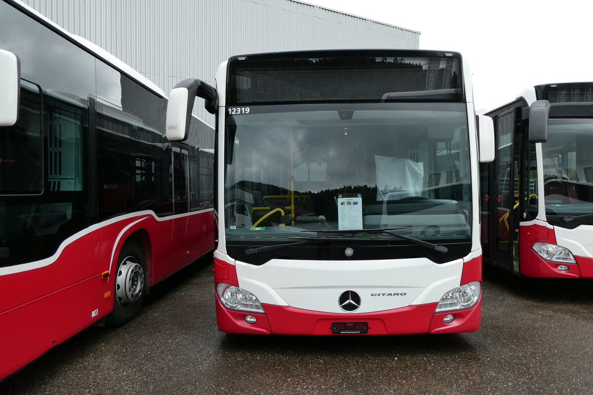 (280'795) - PostAuto Bern - PID 12'319 - Mercedes (ex Wiener Linien, A-Wien Nr. 8163) am 27. September 2025 in Winterthur, Daimler Buses