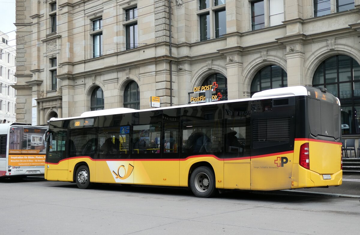(280'805) - Steiger, Schlatt - Nr. 373/ZH 533'318/PID 11'103 - Mercedes am 27. September 2025 beim Hauptbahnhof Winterthur