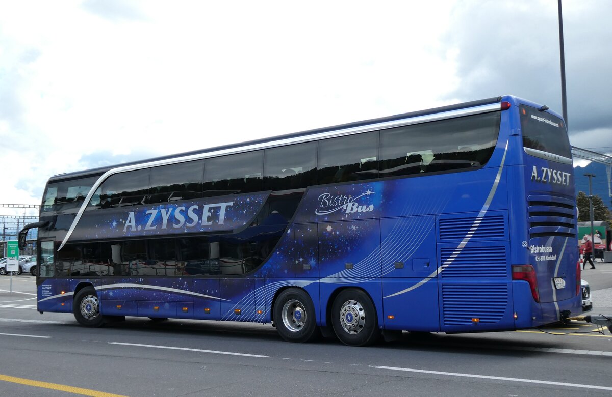 (280'813) - Zysset, Kirchdorf - Nr. 55/BE 997'755 - Setra am 27. September 2025 beim Bahnhof Thun