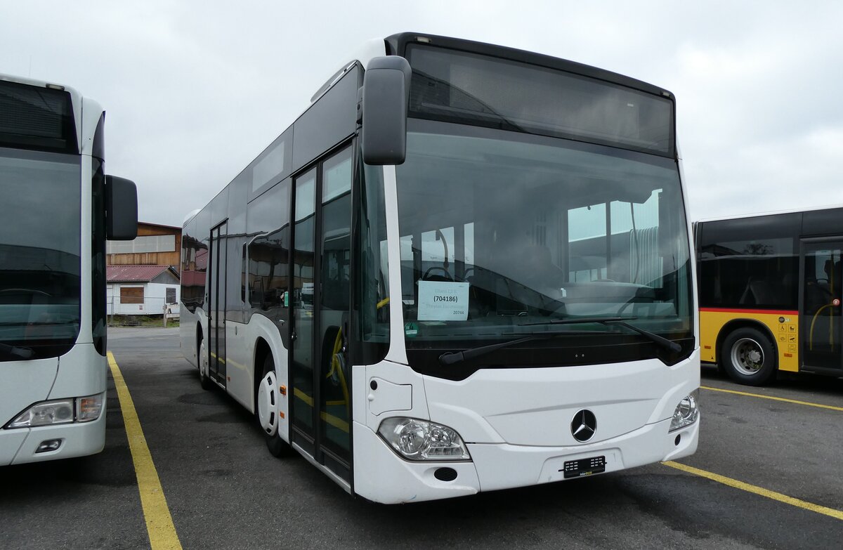 (280'825) - Theytaz, Sion - Mercedes (ex Will, D-Hassfurt Nr. 1085; ex Dr. Richard, A-Graz Nr. 1068; ex Dr. Richard, A-Wien Nr. 1068) am 28. September 2025 in Kerzers, Interbus 