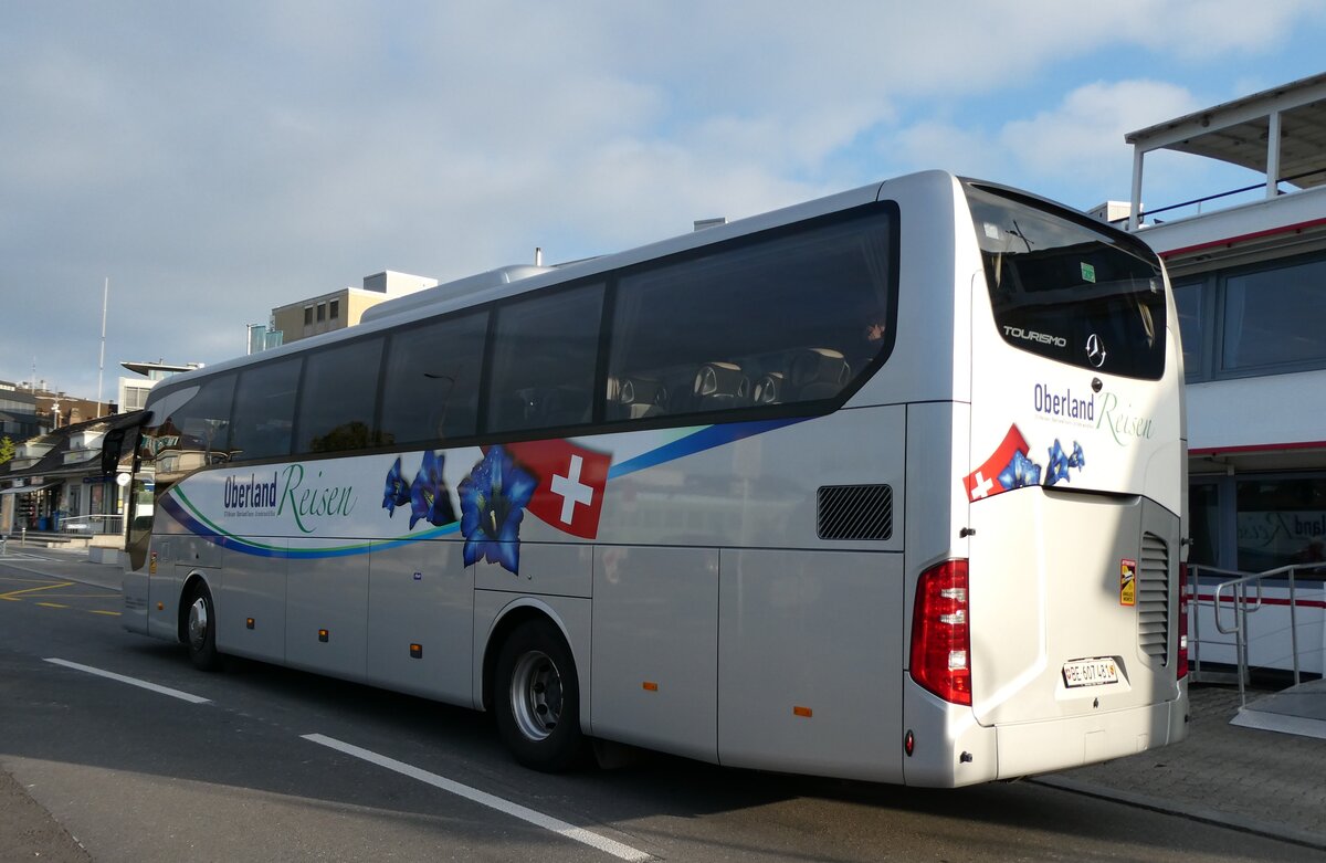 (280'851) - Oberland Reisen, Thun - Nr. 47/BE 607'481 - Mercedes am 2. Oktober 2025 beim Bahnhof Thun