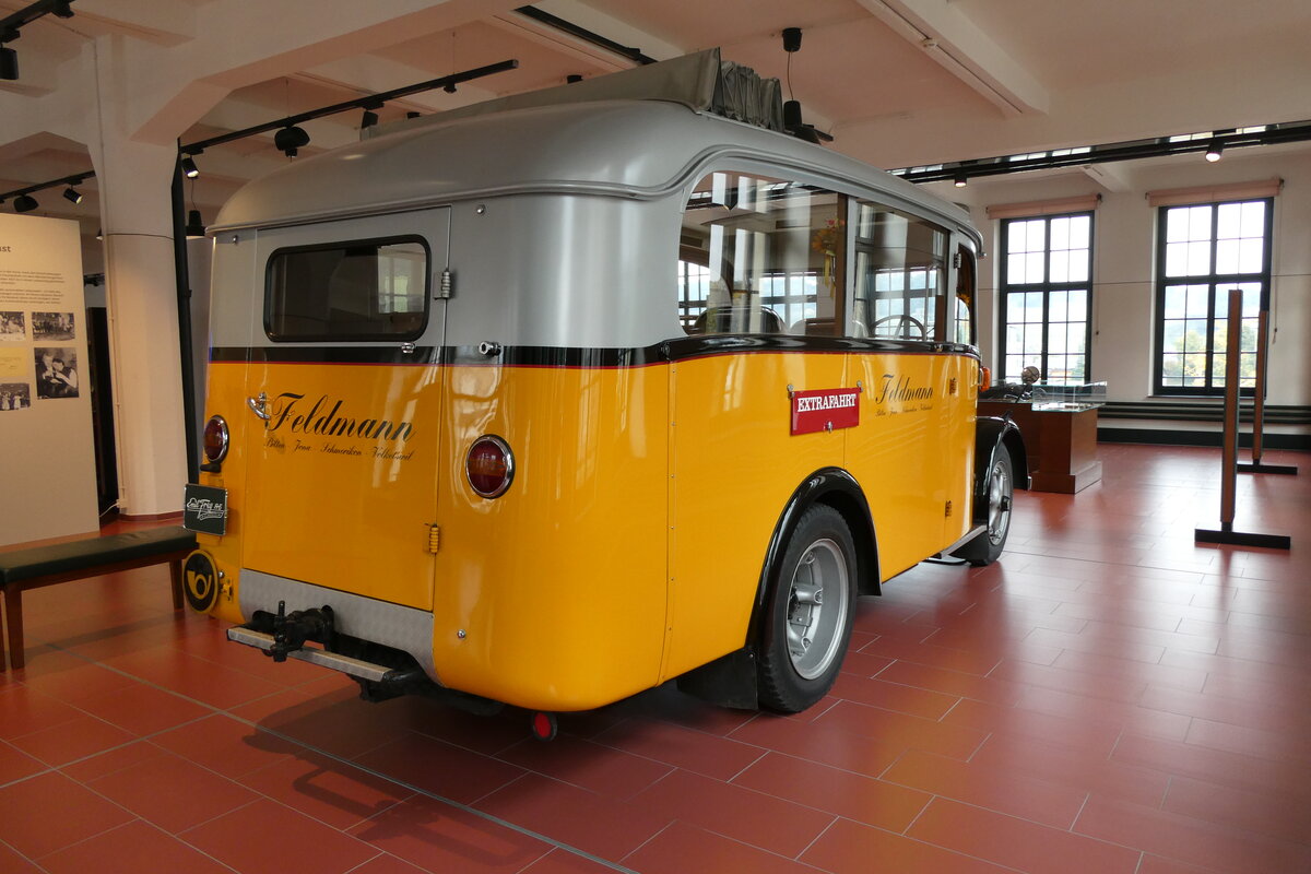 (280'891) - Feldmann, Bilten - Saurer/Saurer (ex Rieser, Htten; ex Privat im Sihltal; ex Lienert, Einsiedeln; ex Steiner, Meirkirch) am 2. Oktober 2025 in Safenwil, Emil Frey Classics