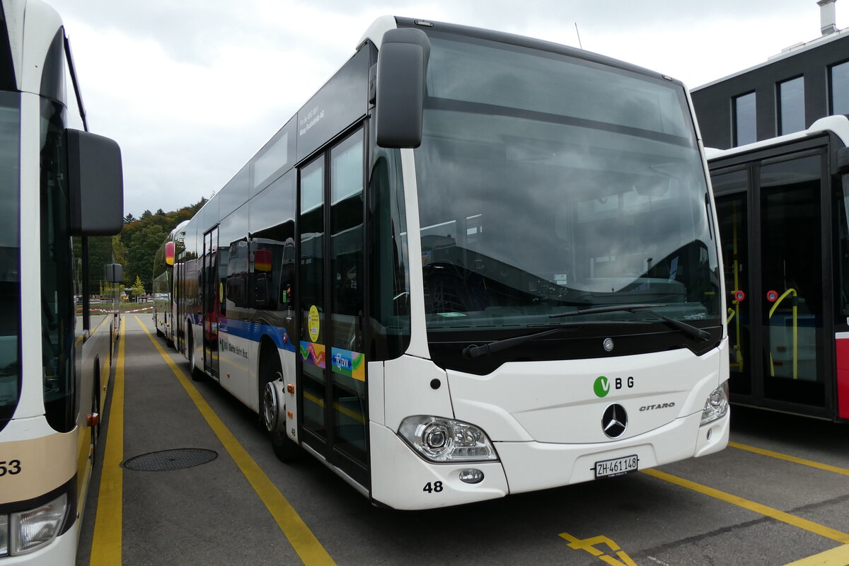 (281'171) - Maag, Kloten - Nr. 48/ZH 461'148 - Mercedes am 10. Oktober 2025 in Winterthur, Daimler Buses