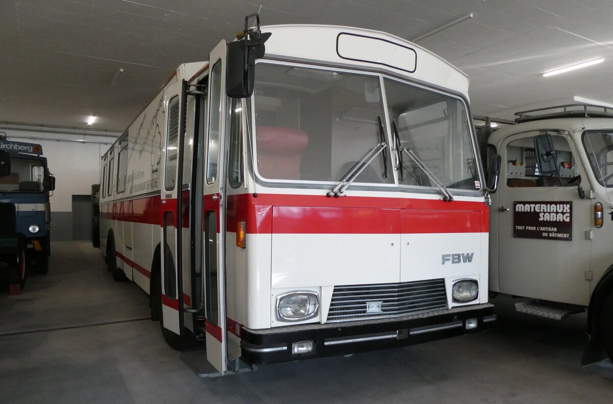(281'597) - Lungenliga, Bern - FBW/Lauber am 18. Oktober 2025 in Nfels, FBW-Museum