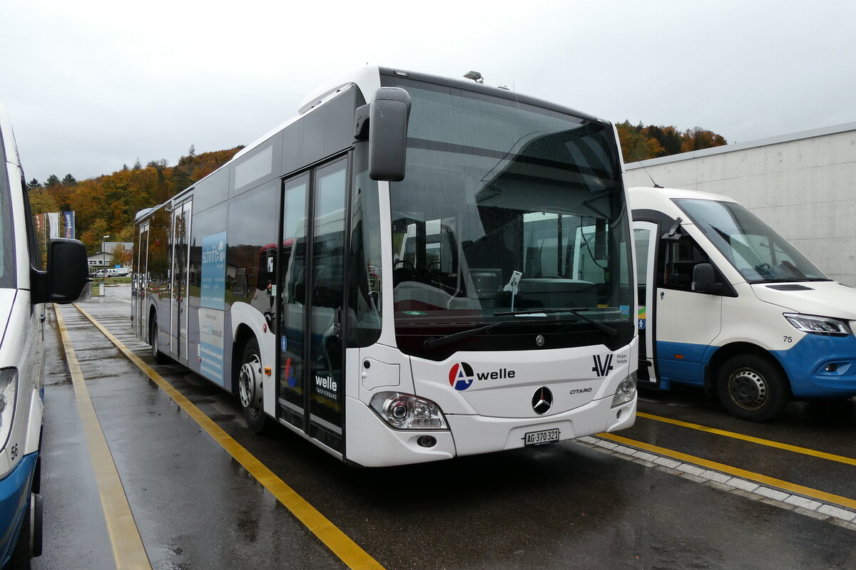 (281'812) - Limmat Bus, Dietikon - AG 370'321 - Mercedes am 25. Oktober 2025 in Winterthur, Daimler Buses