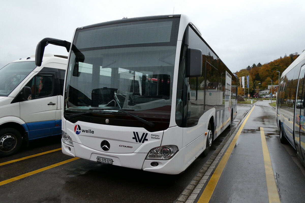 (281'813) - Limmat Bus, Dietikon - AG 370'321 - Mercedes am 25. Oktober 2025 in Winterthur, Daimler Buses