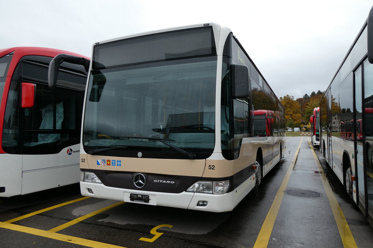 (281'819) - AZZK Zollikon - Nr. 52 - Mercedes am 25. Oktober 2025 in Winterthur, Daimler Buses