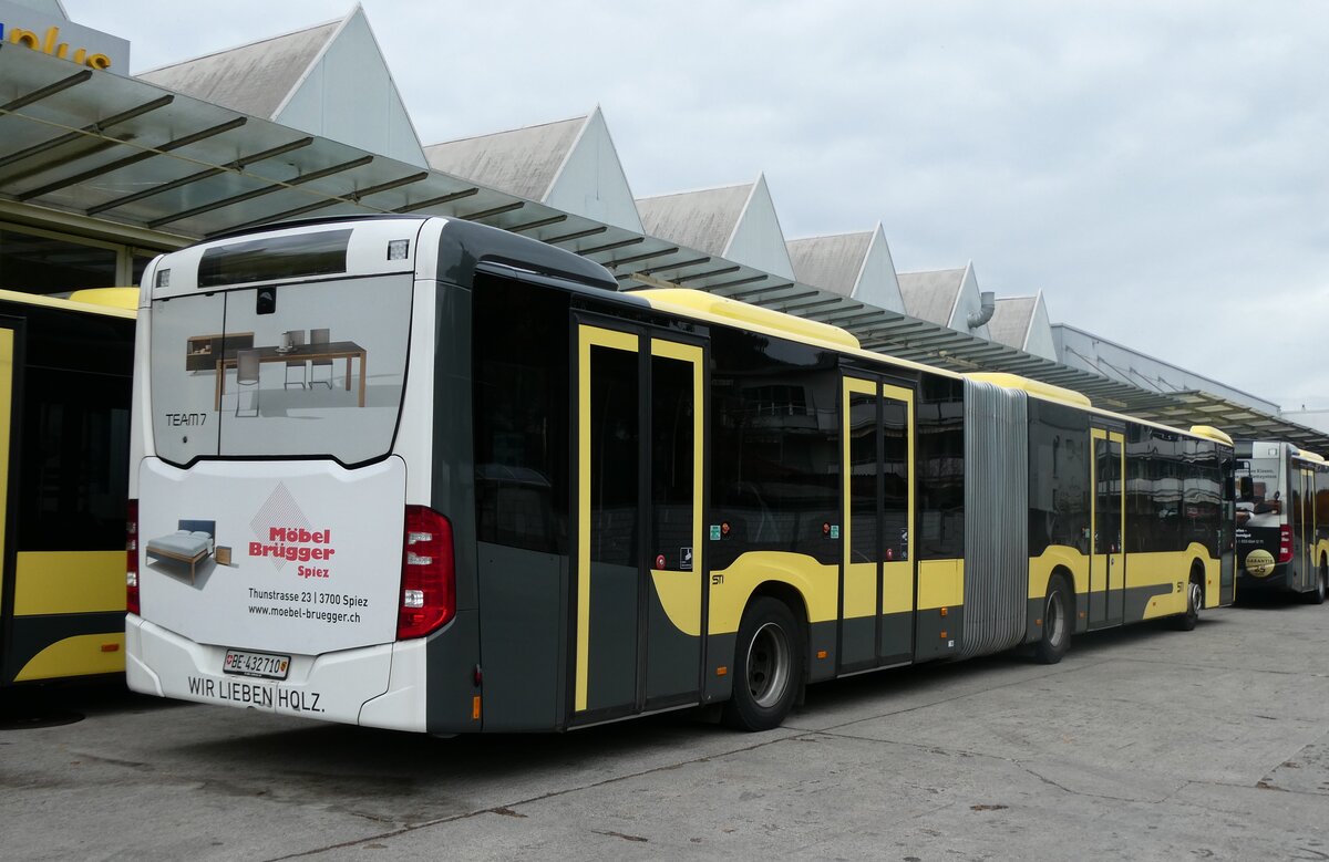 (282'248) - STI Thun - Nr. 710/BE 432'710 - Mercedes am 9. November 2025 in Thun, Garage